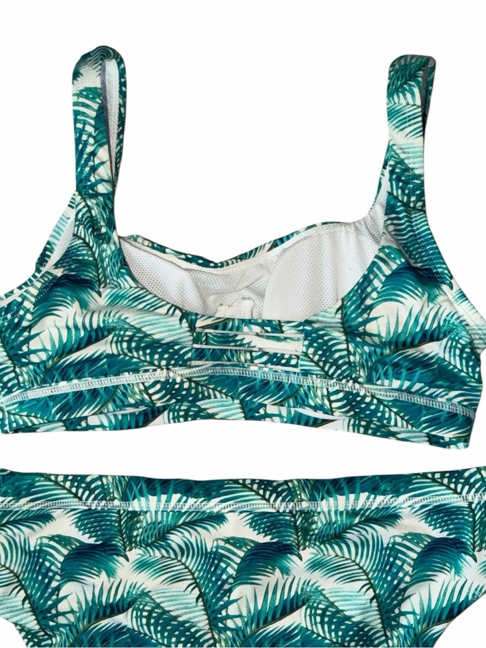 Tommy Bahama Island Active Amongst Fronds Scoop Bikini Bra size Small - Picture 3 of 5